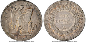 Republic 6 Livres 1793-A XF45 NGC, Paris mint, KM624.1, Gad-58, Dav-1336. HID09801242017 © 2024 Heritage Auctions | All Rights Reserved www.HA.com/Tex...
