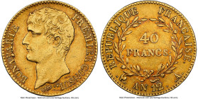 Napoleon gold 40 Francs L'An 12 (1803/4)-A AU50 NGC, Paris mint, KM652, Gad-1080. HID09801242017 © 2024 Heritage Auctions | All Rights Reserved www.HA...