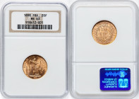 Republic gold 20 Francs 1898-A MS63 NGC, Paris mint, KM825, Gad-1063, F-533. Last year of type. HID09801242017 © 2024 Heritage Auctions | All Rights R...