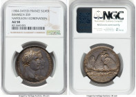 Napoleon & Josephine silver "Napoleon I Coronation" Medal ND (1804-Dated) AU58 NGC, Paris mint, Bramsen-359, Julius-1297. HID09801242017 © 2024 Herita...