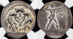 Aspendus, AR Stater 380-325 BC