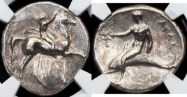 Taras, AR Didrachm 302-280 BC