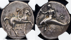 Taras, AR Didrachm 280-240 BC