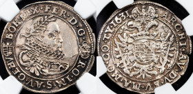 Ferdinand II., 1/4 Thaler 1631, KB, Kremnitz