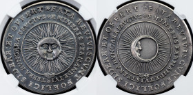 Ferdinand III., 1 1/4 Thaler (Sun & Moon) 1648 (2022), BP, Budapest