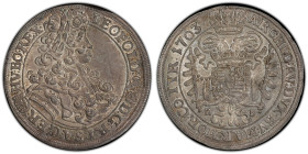 Leopold I., 1/2 Thaler 1703, KB, Kremnitz