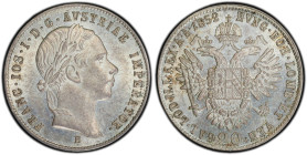 Franz Joseph I., 20 Kreuzer 1852, KB, Kremnitz TOP POP