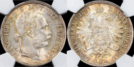 Franz Joseph I., 1 Gulden 1891, Vienna