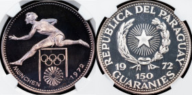 Paraguay, 150 Guaranies 1972, Stuttgart