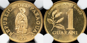 Paraguay, 1 Guaraní 1993, Santiago