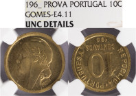 Ensaio e Prova - 10 Centavos 196, NGC UNC Details