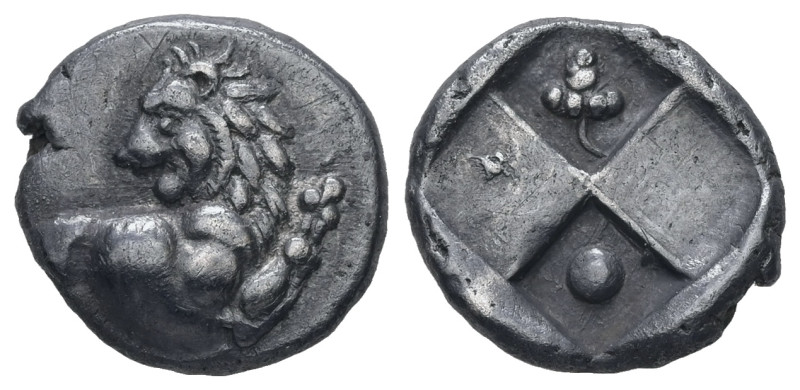 Thrace, Chersonesos. AR Hemidrachm, 2.20 g. - 14.60 mm. Circa 386-338 BC.
Obv.: ...