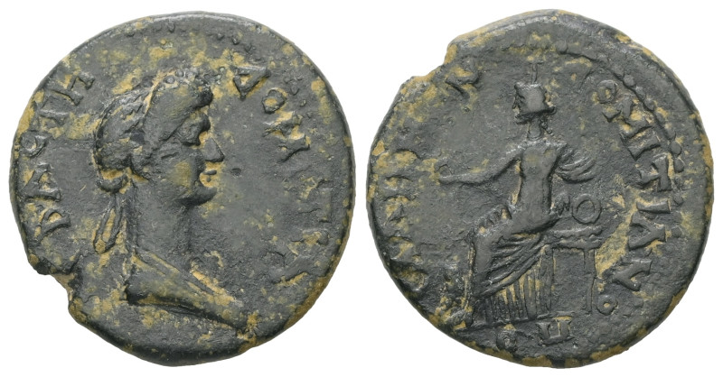 Lydia, Sala (as Domitianopolis Sala). Domitia, wife of Domitian - Augusta, AD. 8...