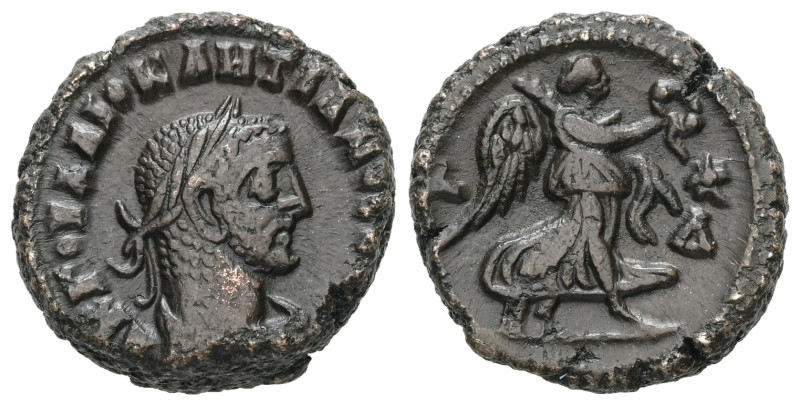 Egypt, Alexandria. Diocletian, AD. 284/305. Bl Tetradrachm. 7.37 g. - 19.13 mm. ...