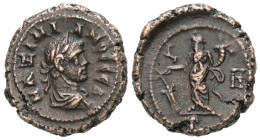 Egypt, Alexandria. Maximianus, AD. 285-305. Bl Tetradrachm. 8.44 g. - 21.33 mm. Dated RY 8 (AD 292/3).
Obv.: MAΞIMIANOC CEB. Laureate, draped and cuir...