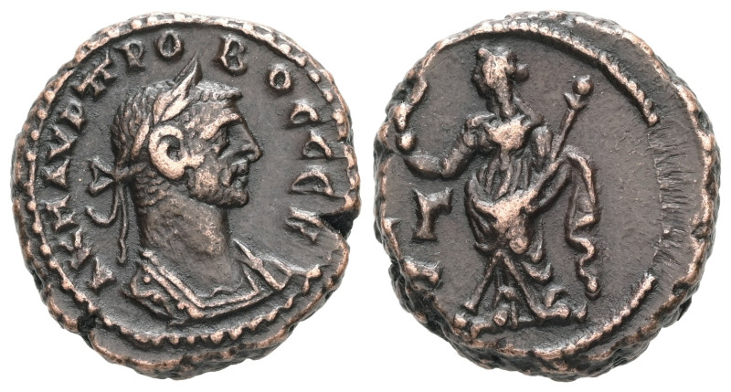 Egypt, Alexandria. Probus, AD. 276-282. Bl Tetradrachm. 7.85 g. - 19.47 mm. Date...