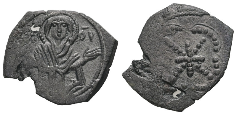Empire of Nicaea. Anonymous, AD. 1227-1261. AE Tetarteron. 1.95 g. - 20.97 mm. M...