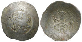 John II Comnenus, AD. 1118-1143. AE Aspron Trachy. 3.47 g. - 30.11 mm. Constantinople.
Obv.: IC-XC to left and right of Christ, nimbate, bust facing, ...