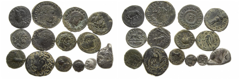Lot of 14 pcs. unclassified see picture. LOT SOLD AS IT IS, NO RETURNS.(S-124)