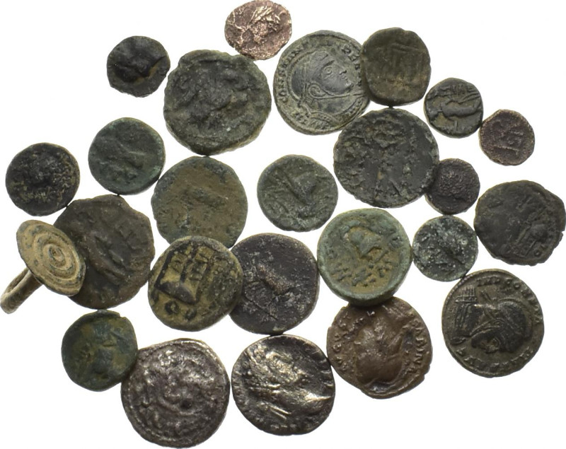 Lot of 25 pcs. unclassified see picture. LOT SOLD AS IT IS, NO RETURNS.(L-75)