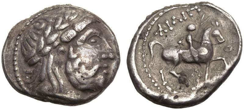 CELTIC. EASTERN EUROPEAN CELTS. 
Silver Tetradrachm, circa late 4th - 3rd Centu...