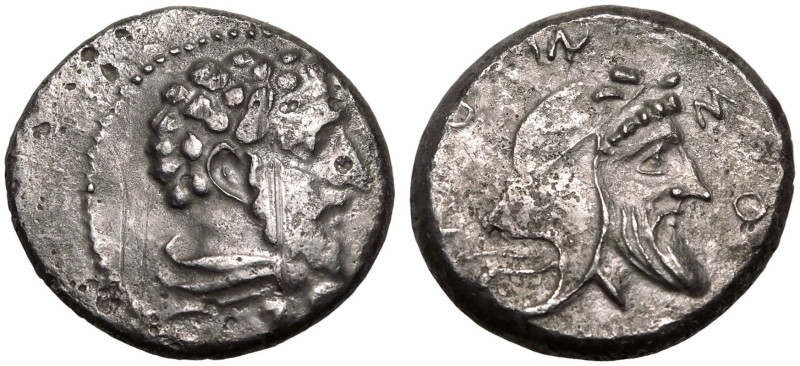 ANCIENT GREECE. CILICIA, SOLOI. Tiribazos (Satrap). 
Silver Stater, circa 385-3...