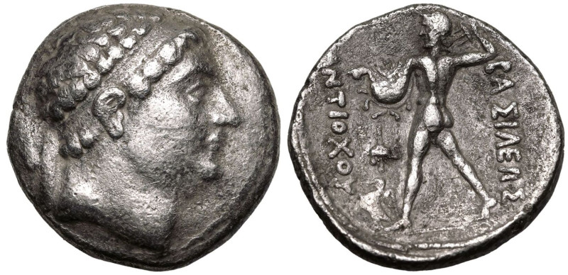 ANCIENT GREECE. GRECO-BAKTRIAN KINGDOM. Diodotos I 'Soter'. 
Silver Tetradrachm...