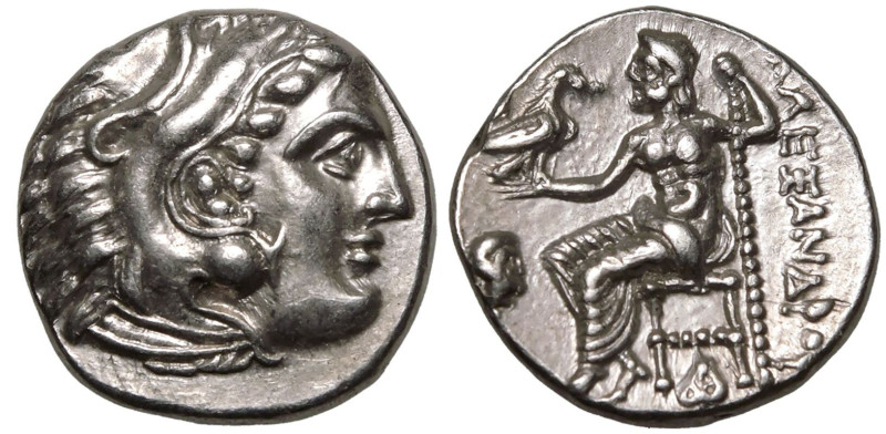 ANCIENT GREECE. KINGDOM OF MACEDON. Antigonos I 'Monophthalmos'. 
Silver Drachm...