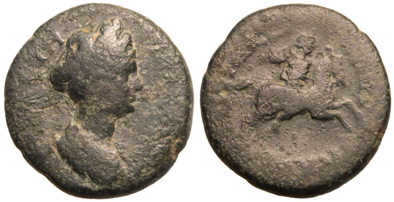 ROMAN PROVINCIAL. LYDIA, SARDIS. Marciana (sister of Trajan). 
Bronze Assarion,...