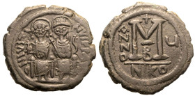 Justin II Æ Nummus