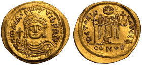 Maurice Tiberius AV Solidus