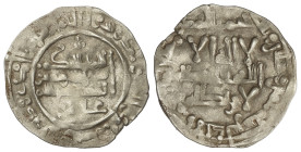 Dirhem. 365H. AL-HAQEM II. AL-ANDALUS. 2,34 grs. AR. V-496. MBC.