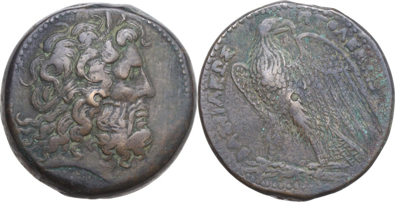 Africa. Egypt, Ptolemaic Kingdom. Ptolemy III Euergetes (246-222 BC). AE Octobol...