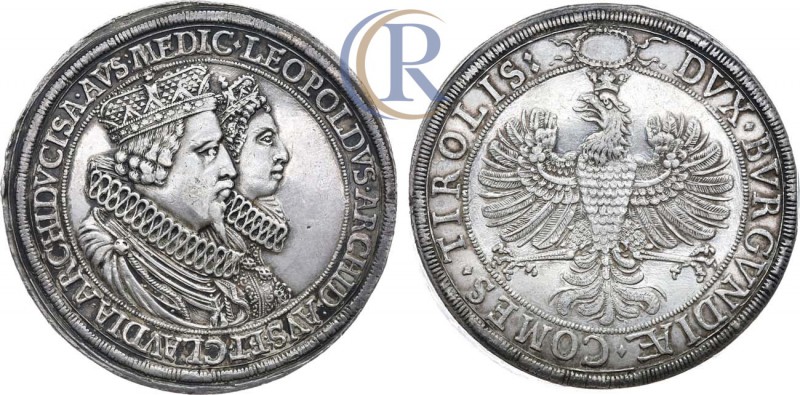 Austria, Holy Roman Empire. Leopold V. Archduke, 1619-1632. AR Double Taler (sil...