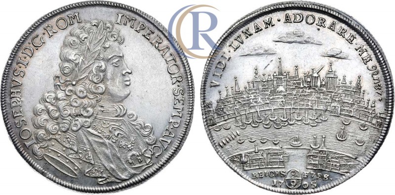 Austria, Holy Roman Empire. Taler, 1705. Cologne Mint. Joseph I. Silver, 29,14 g...