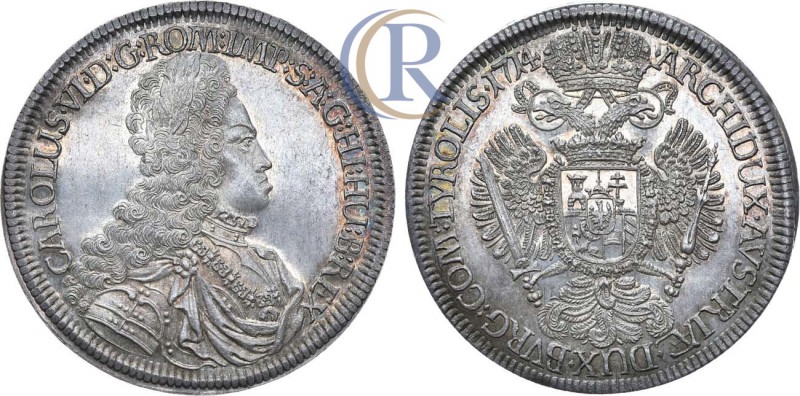 Austria, Holy Roman Empire. Taler, 1714. Hall Mint. Silver, 28,28 g.
Священная Р...
