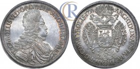 Austria, Holy Roman Empire. Taler, 1714. Hall Mint. Silver, 28,28 g.
Священная Римская империя. Австрия. Тироль. Император Карл VI Габсбург. Талер 171...
