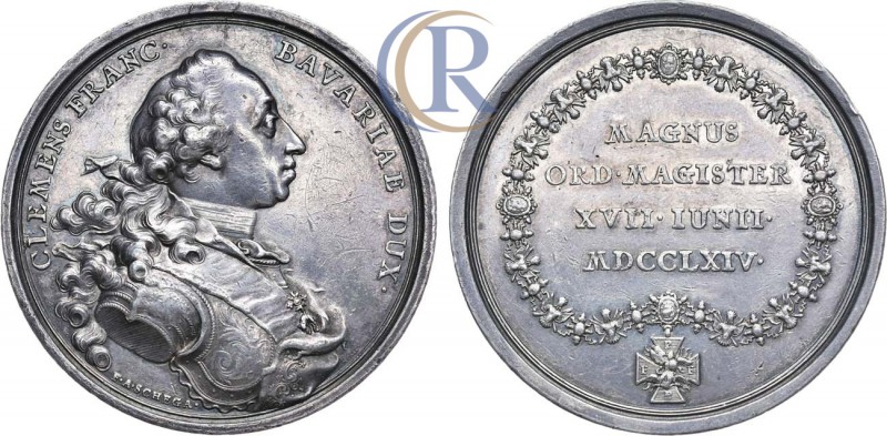 Bavaria. Medal 1764. Silver, 58,24 g.
Медаль 1764 года. В память учреждения орде...