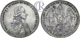 Germany. Wurzburg. Taler, 1785. Franz Ludwig von Ernthal (1779-95). Silver, 28,09 g.
Германия. Епископство Вюрцбург. Епископ Франц-Людвиг фон Эрталь. ...