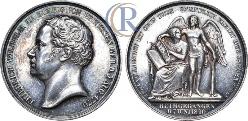 Prussia. Medal 1840. Silver, 28,38 g.
Медаль 1840 года. В память кончины короля ...