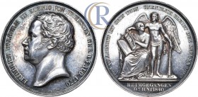 Prussia. Medal 1840. Silver, 28,38 g.
Медаль 1840 года. В память кончины короля Фридриха Вильгельма III. Серебро, 28,38г. Диаметр 41 мм. Пруссия. Берл...