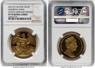Elizabeth II gold Proof "Guardian Angel - Watch Over Our Troops" 250 Dollars 2016 PR70 Ultra Cameo NGC, KM-Unl. 32.7mm. HID09801242017 © 2024 Heritage...