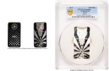 Alpen Coin silver-plated alloy Proof Bar Redeemed (Unloaded) .005 Bitcoin (BTC) 2022 Genuine PCGS, Ahonen-Unl. Serial #D074. Mintage: 200. 40 x 80mm. ...
