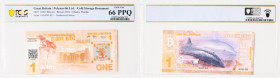Polymerbit Ltd. "Miami Bitcoin Conference" Unloaded (Unfunded) Cold Storage Banknote 0.001 Bitcoin (BTC) 2022 Gem UNC 66 PPQ PCGS, Serial #MIAMI-025. ...