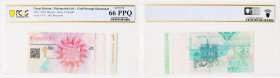 Polymerbit Ltd. "MIF Maastricht" Unloaded (Unfunded) Cold Storage Banknote 0.001 Bitcoin (BTC) 2022 Gem UNC 66 PPQ PCGS, Series C - Sample. Serial #N/...