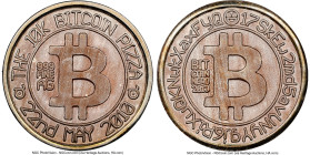 3-Piece Lot of Certified silver Assorted Unloaded (Unfunded) Bitcoin-Themed Rounds PR67 Ultra Cameo NGC, 1) Bitcoin Nerd Proof "The 10K Bitcoin Pizza"...