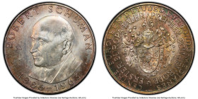 Europa silver Proof Fantasy Taler ND (1971) PR63 PCGS, Münze Österreich mint, KM-X201. The so-called "first Taler of Europe," featuring the portrait o...