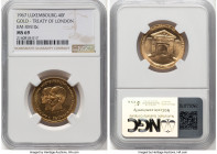 Jean gold Essai "Treaty of London" 40 Francs 1967 MS69 NGC, KM-XM10c. HID09801242017 © 2024 Heritage Auctions | All Rights Reserved www.HA.com/TexasAu...