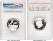 Elizabeth II silver Proof "Pearl Harbor - 75th Anniversary" 5 Dollars (5 oz) 2016-P PR70 Deep Cameo PCGS, Perth mint. Commemorative Issue of 75th Anni...