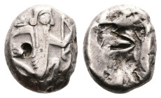 Persia, Achaemenid kings, time of Xerxes II to Artaxerxes II, circa 420-375 BC. AR Siglos (12.8 mm, 5.49 g.). Lydo-Milesian standard. Sardes mint, typ...